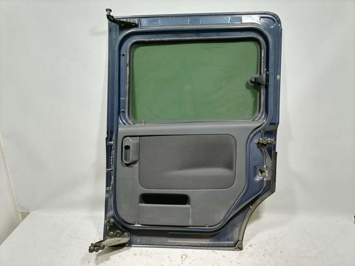 Opel Combo C original Schiebet&uuml;r hinten rechts Z168 Metroblau Rohbau BJ06